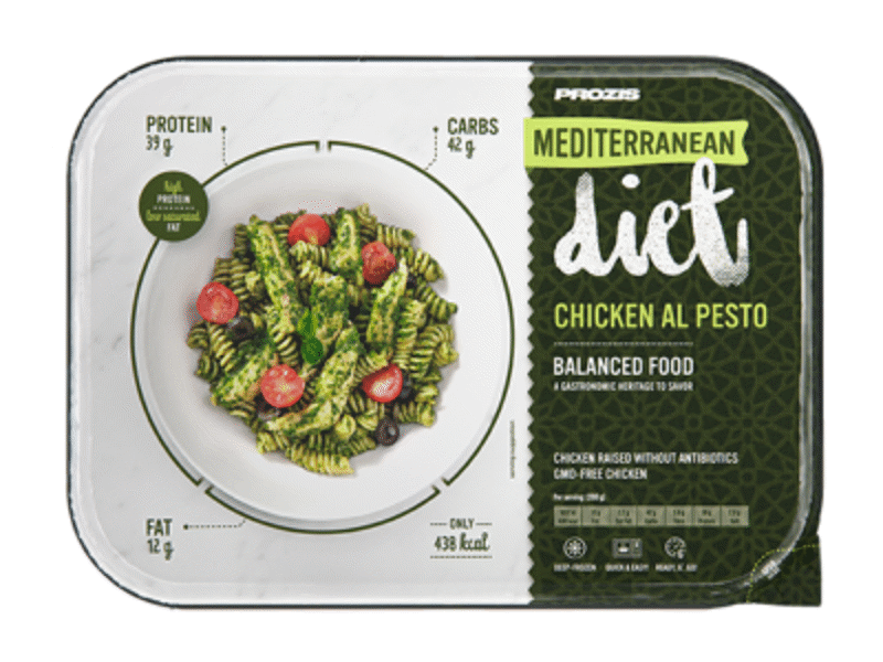 Diet Mediterranean Frango al Pesto 280g