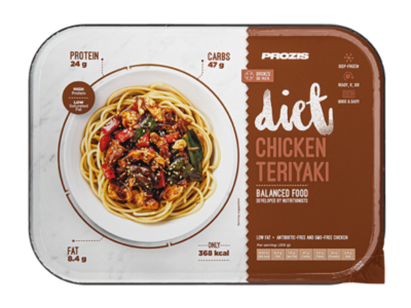 Diet Frango Teriyaki 310g