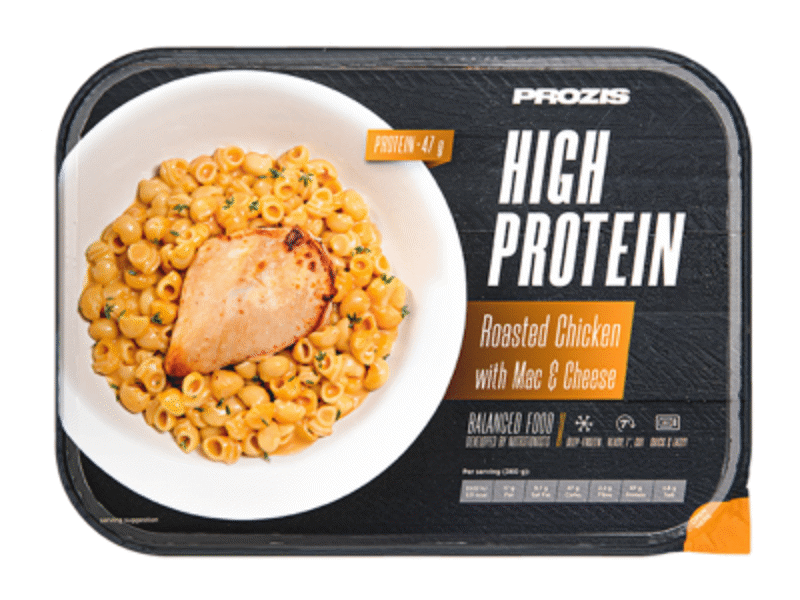 High Protein Peito de Frango Assado com Mac&Cheese 360g