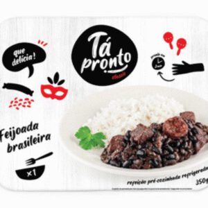 Feijoada à brasileira com arroz branco 300g